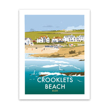 Load image into Gallery viewer, Crooklets Beach Art Print