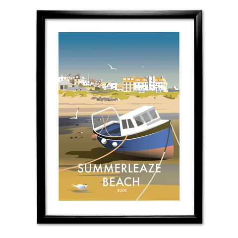 Summerleaze Beach Art Print