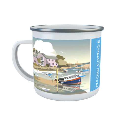 Efford Cottage Enamel Mug