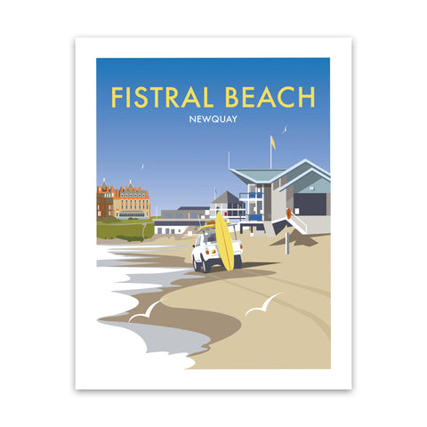 Fistral Beach Art Print