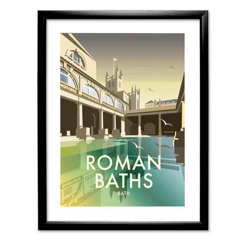 Roman Baths Art Print