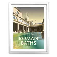 Load image into Gallery viewer, Roman Baths Art Print