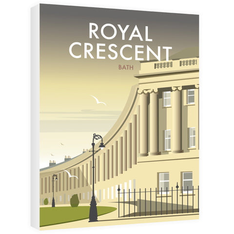 Royal Crescent, Bath - Canvas