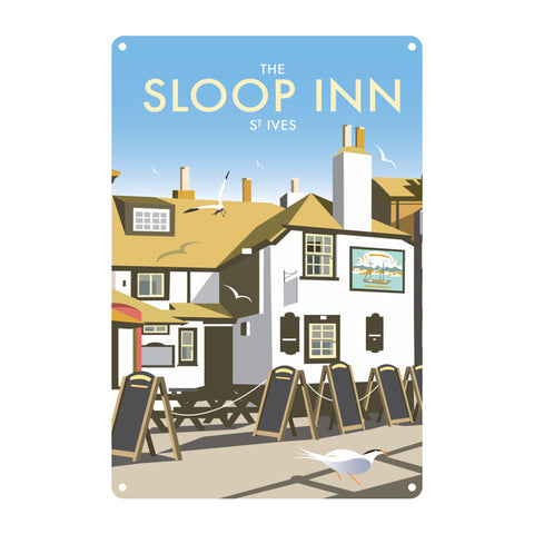 The Sloop Inn Metal Sign