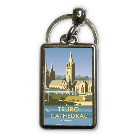 Truro Cathedral Metal Keyring