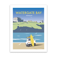 Load image into Gallery viewer, Watergate Bay Art Print