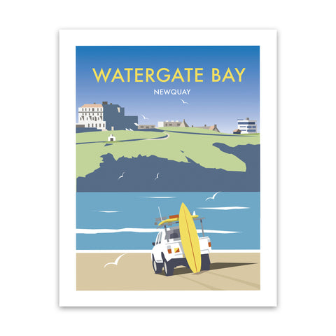 Watergate Bay Art Print