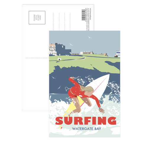 Watergate Bay Postcard Pack of 8