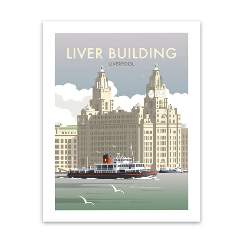 Liver Building Art Print