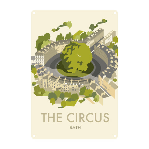 The Circus Metal Sign