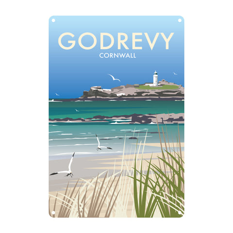 Godrevy Metal Sign