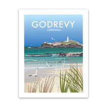 Load image into Gallery viewer, Godrevy Art Print