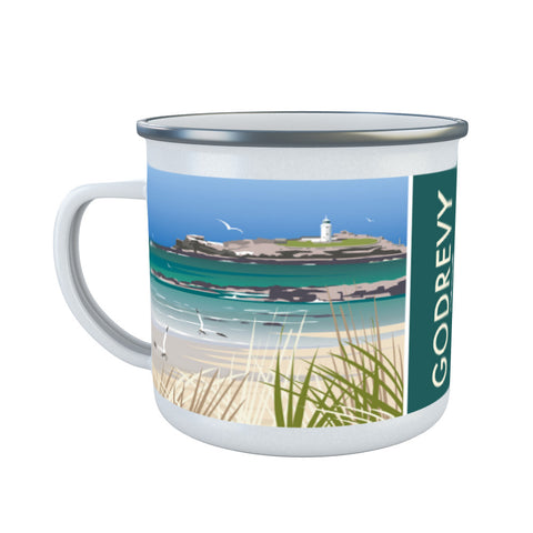 Godrevy Enamel Mug