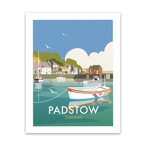 Padstow Art Print