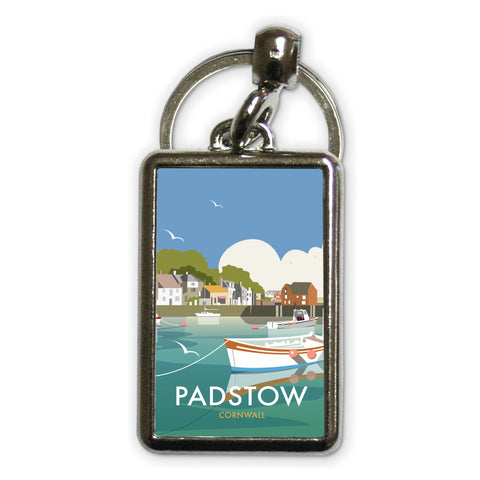 Padstow Metal Keyring