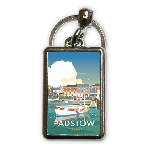 Padstow Metal Keyring