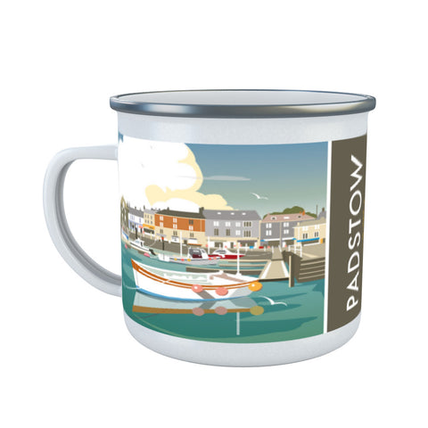 Padstow Enamel Mug