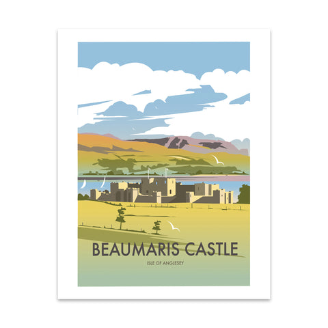 Beaumaris Castle Art Print