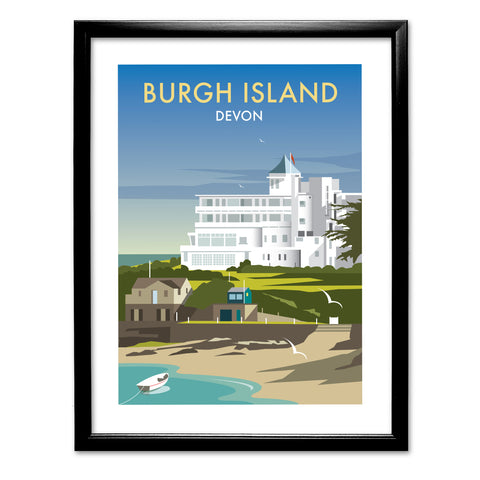 Burgh Island Art Print