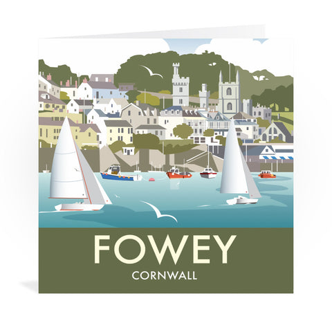 Fowey Greeting Card