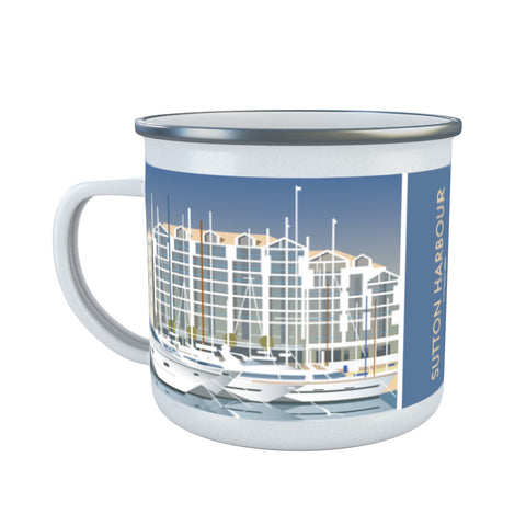 Sutton Harbour Enamel Mug