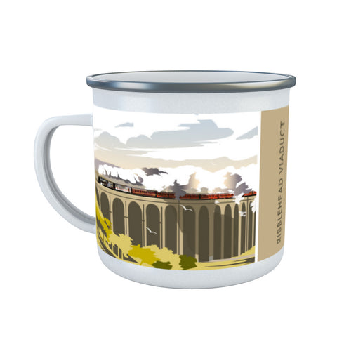 Ribblehead Viaduct, North Yorkshire Enamel Mug