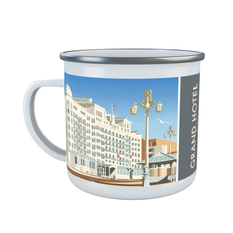 Grand Hotel, Brighton Enamel Mug