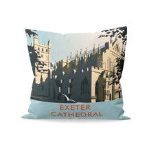 Load image into Gallery viewer, Exeter Cathedral, Devon Cushion