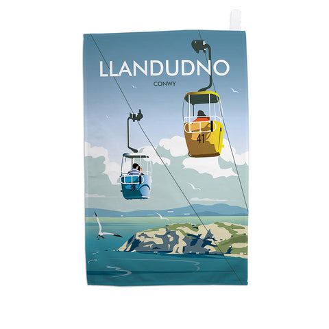 Llandudno, Conwy Tea Towel