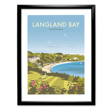 Load image into Gallery viewer, Langland Bay, Gower Peninsula - Fine Art Print