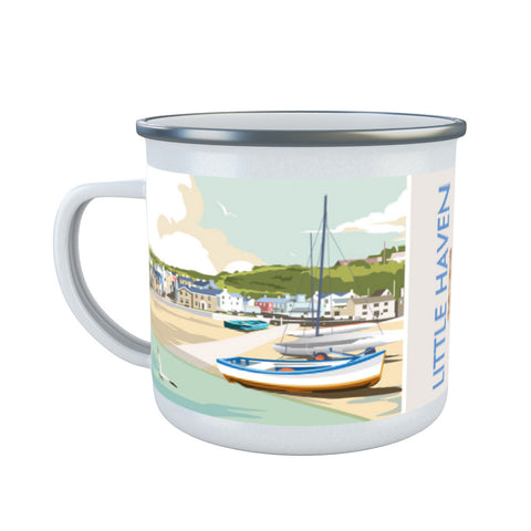 Little Haven, Pembrokeshire Enamel Mug