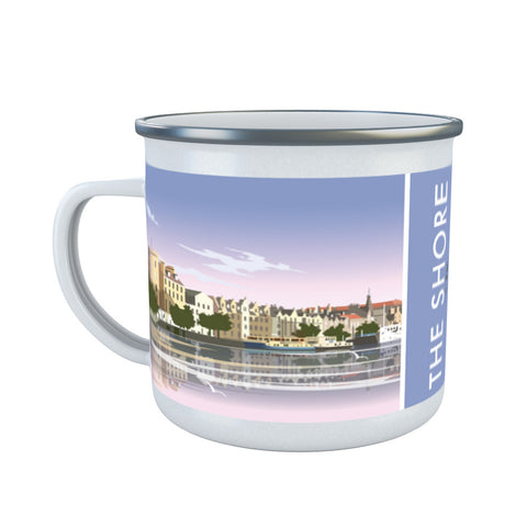 The Shore, Leith, Scotland Enamel Mug