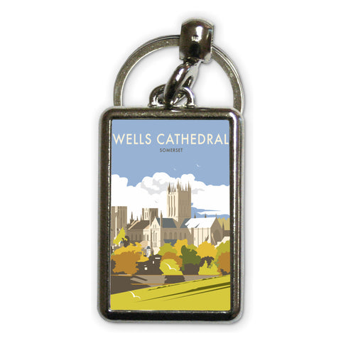 Wells Cathedral, Somerset Metal Keyring