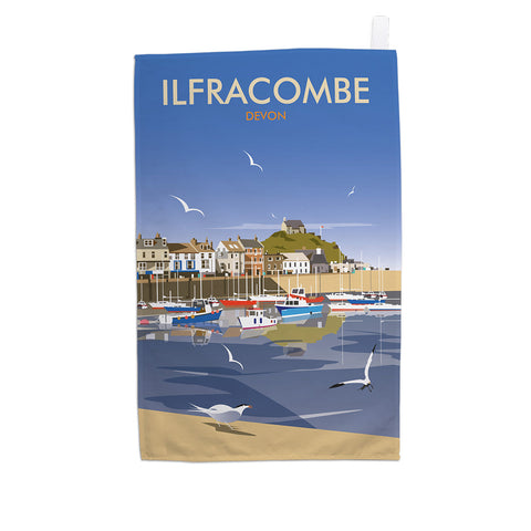 Ilfracombe, Devon Tea Towel