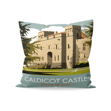 Load image into Gallery viewer, Caldicot Castle Cushion