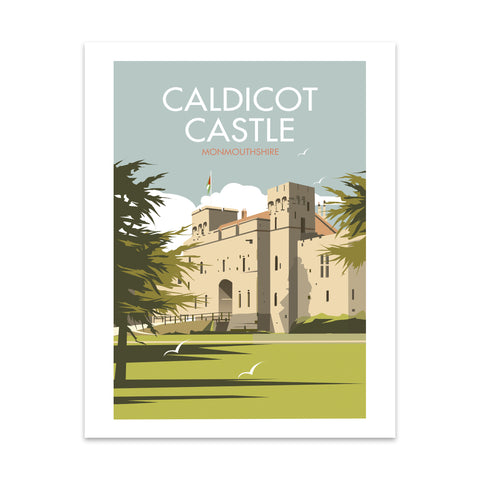 Caldicot Castle, Monmouthshire - Fine Art Print