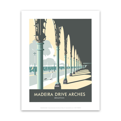 Madeira Drive Arches, Brighton - Fine Art Print