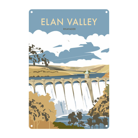 Elan Valley Metal Sign