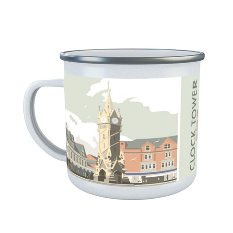 Clock Tower, Leicester Enamel Mug