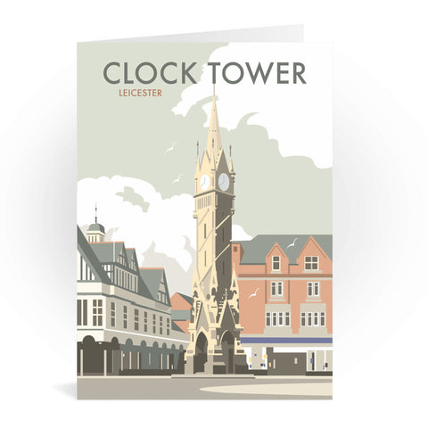 Clock Tower, Leicester Greeting Card