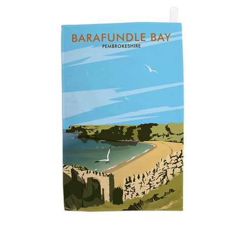 Barafundle Bay, Pembrokeshire Tea Towel