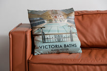 Load image into Gallery viewer, Victoria Baths, Manchester Cushion