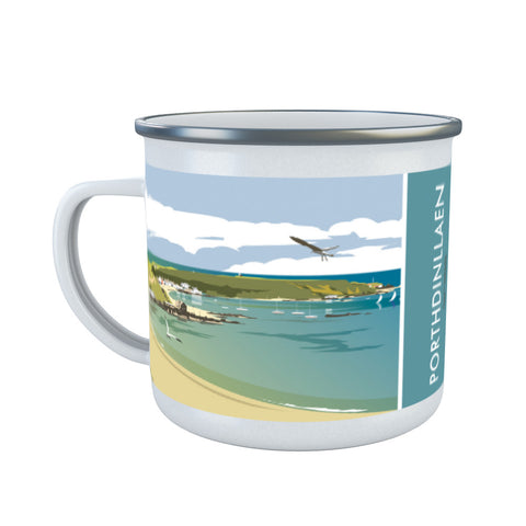 Porthdinllaen, Gwynedd Enamel Mug