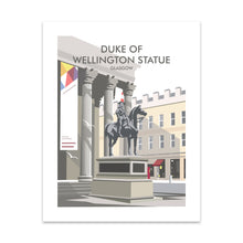 Load image into Gallery viewer, Duke Of Wellington Statue, Glasgow - Fine Art Print