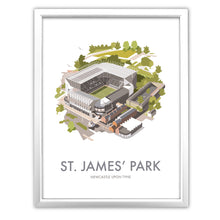 Load image into Gallery viewer, St. James Park, Newcastle Upon Tyne - Fine Art Print