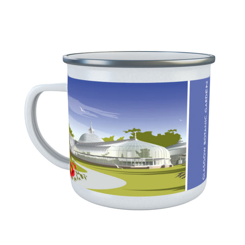 Glasgow Botanic Garden Enamel Mug