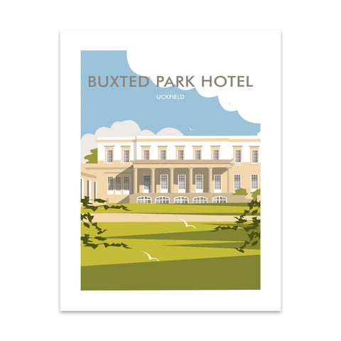 Buxted Park Hotel Art Print