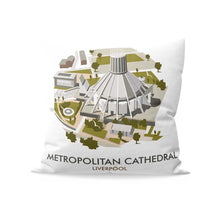 Load image into Gallery viewer, Metropolitan Cathedral, Liverpool Cushion