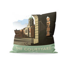 Load image into Gallery viewer, The Courtyard, Dublin Castle Cushion