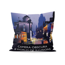 Load image into Gallery viewer, Camre Obscura & World Of Illusions, Edinburgh Cushion